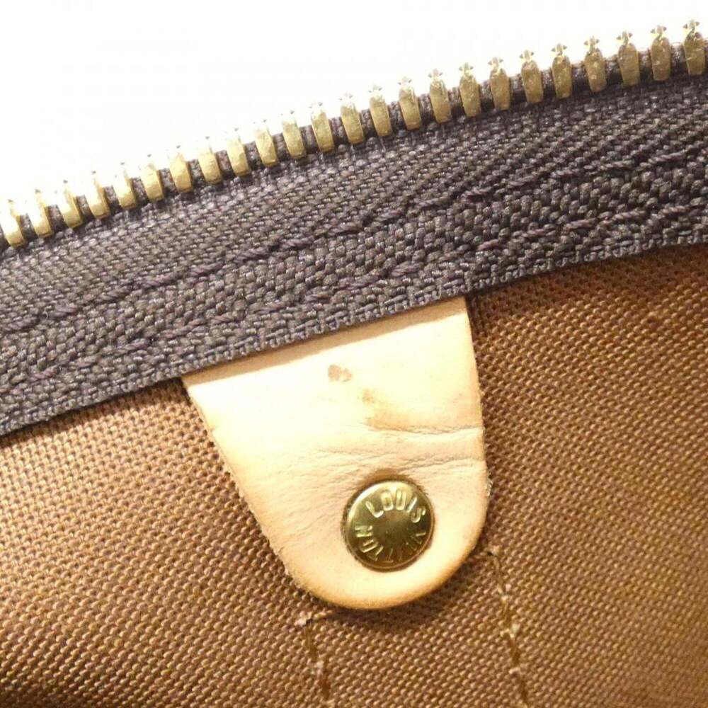 LOUIS VUITTON Brown Monogram Keepall 55 Boston Bag - Picture 10 of 10